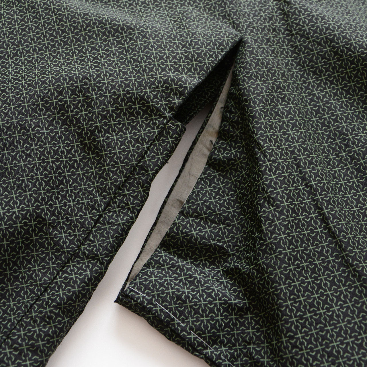 Traditional komon pattern on a timeless Japanese vintage jacket