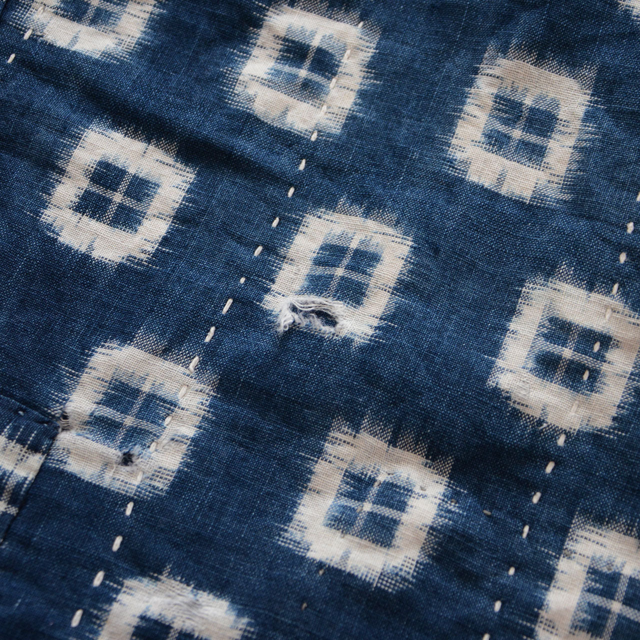 Japanese vintage fabric piece ideal for interior decoration or craft projects