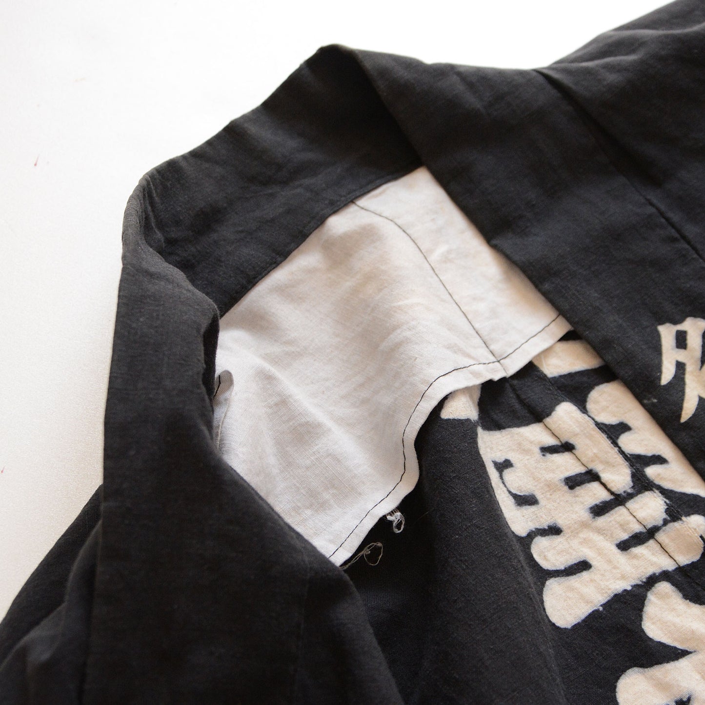 Tenrikyo Hanten Jacket Happi Kimono Vintage Kanji Japanese Fabric Cotton Vintage