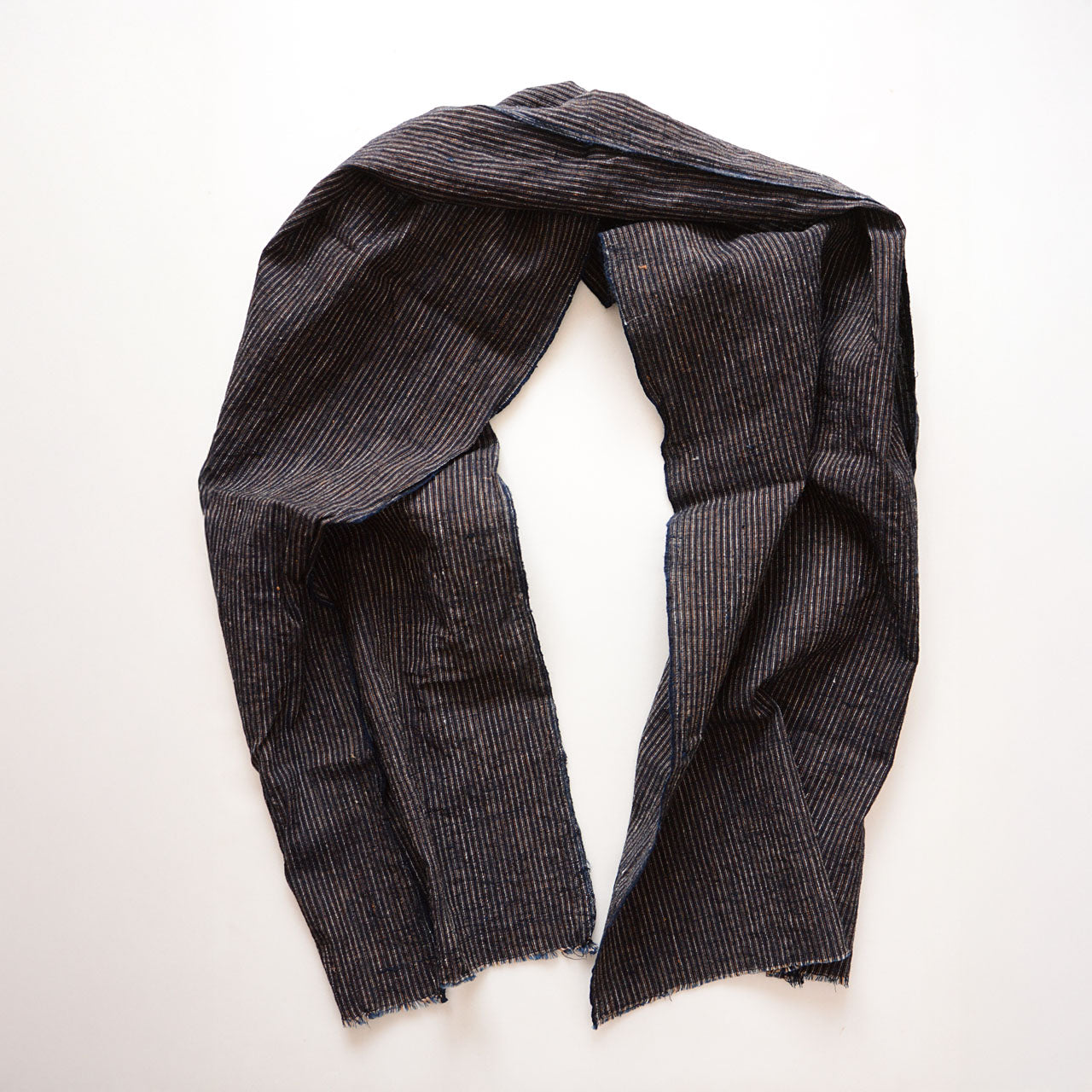 Indigo dyed cotton fabric for home decor and handmade crafts