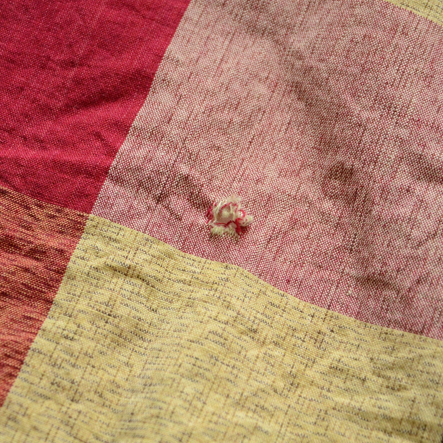 japanese fabric vintage cotton checkered pattern futon cover textile cloth