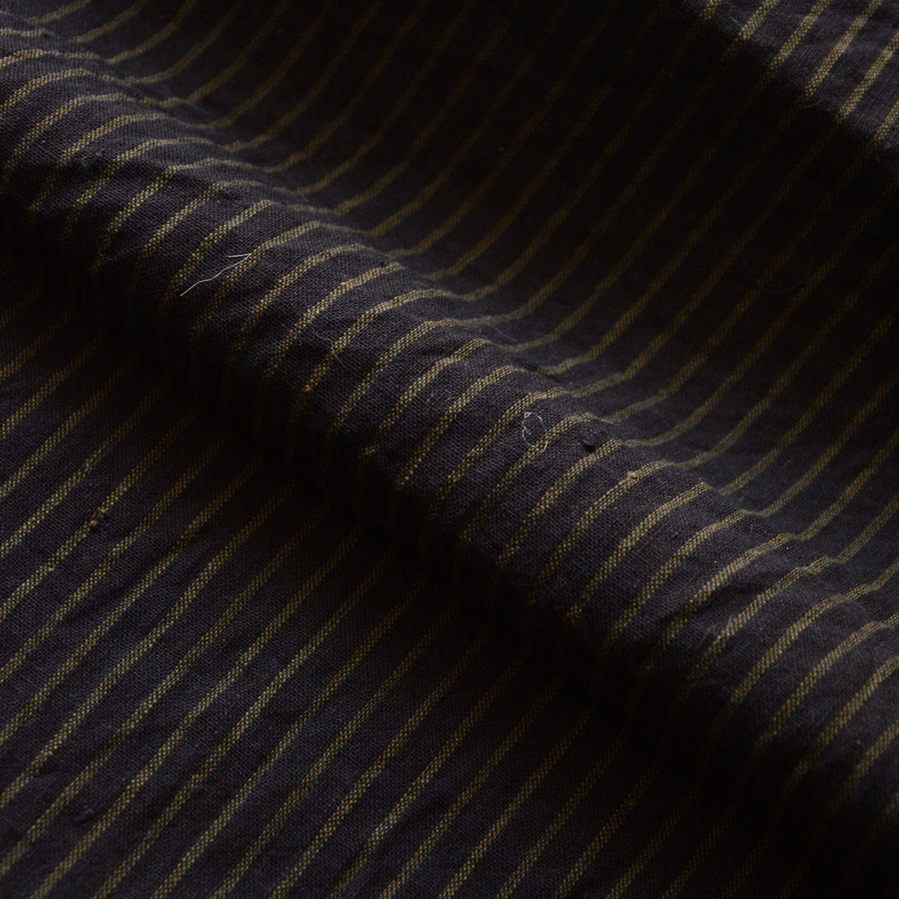 Japanese striped and checkered cotton fabric scraps, four-piece vintage set
