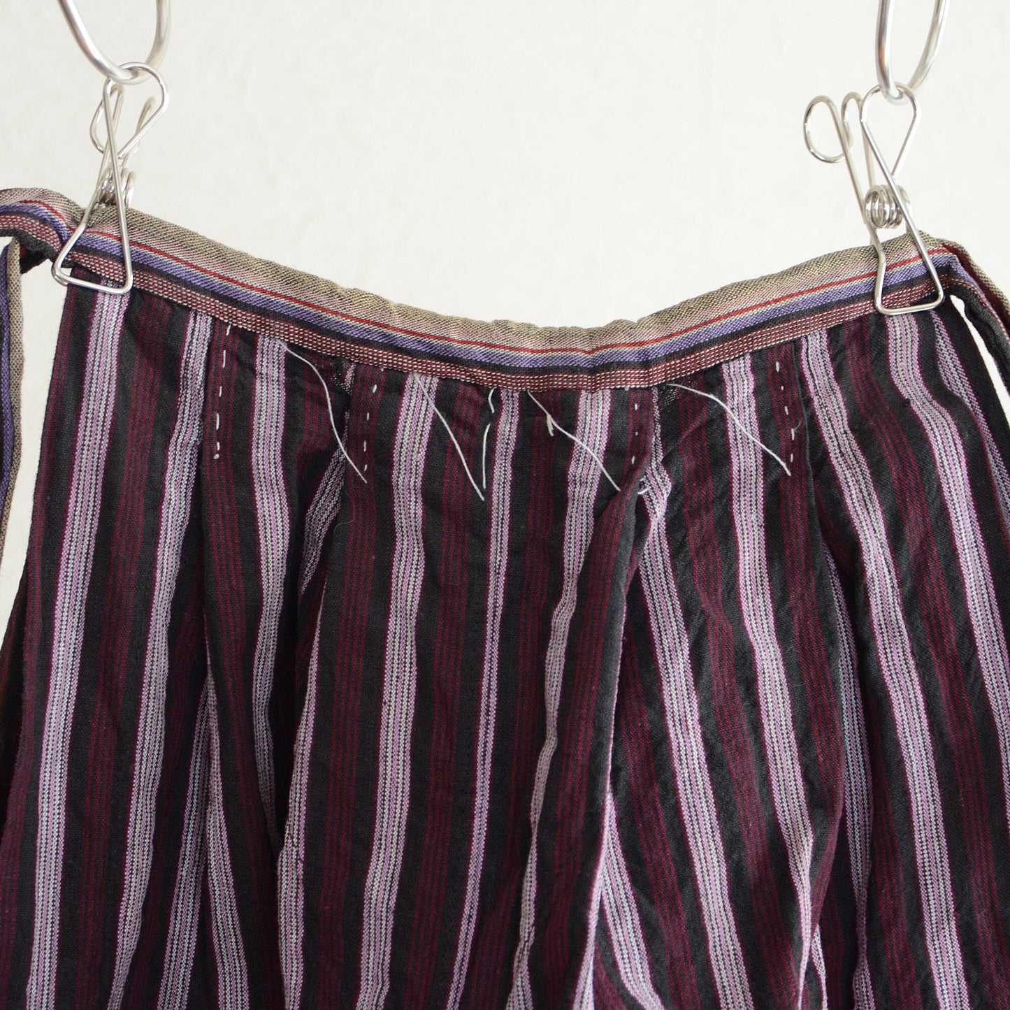 Monpe Pants Noragi Japanese Fabric Vintage Cotton Stripe Pattern