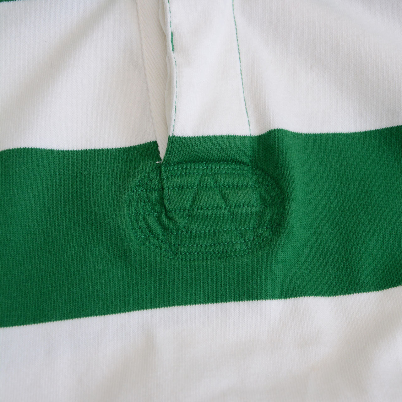 A 1990s vintage rugby shirt made of cotton by Ralph Lauren