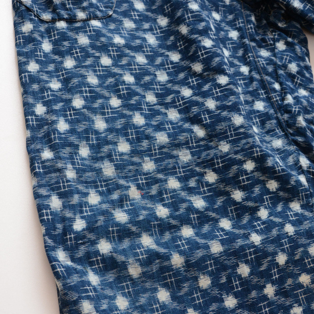 One-of-a-kind vintage monpe pants reflecting slow fashion values