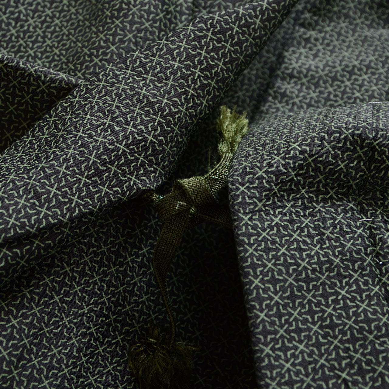 One-of-a-kind vintage kimono jacket with classic Japanese design