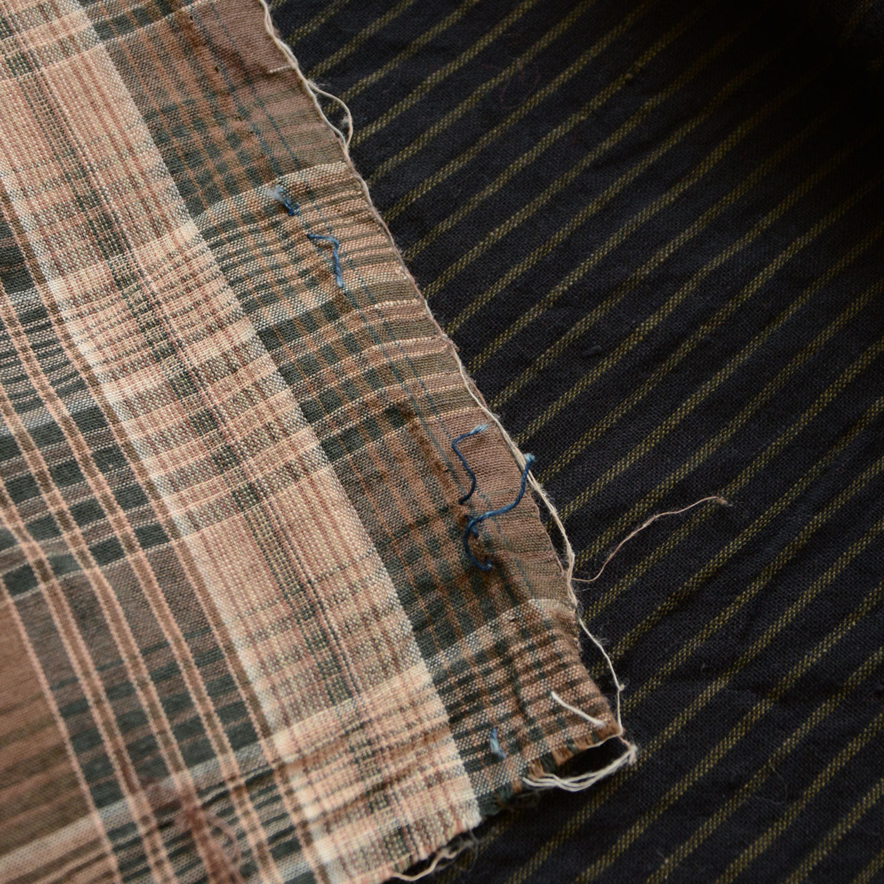 Traditional Japanese cotton fabric scraps valued by crafters and artists