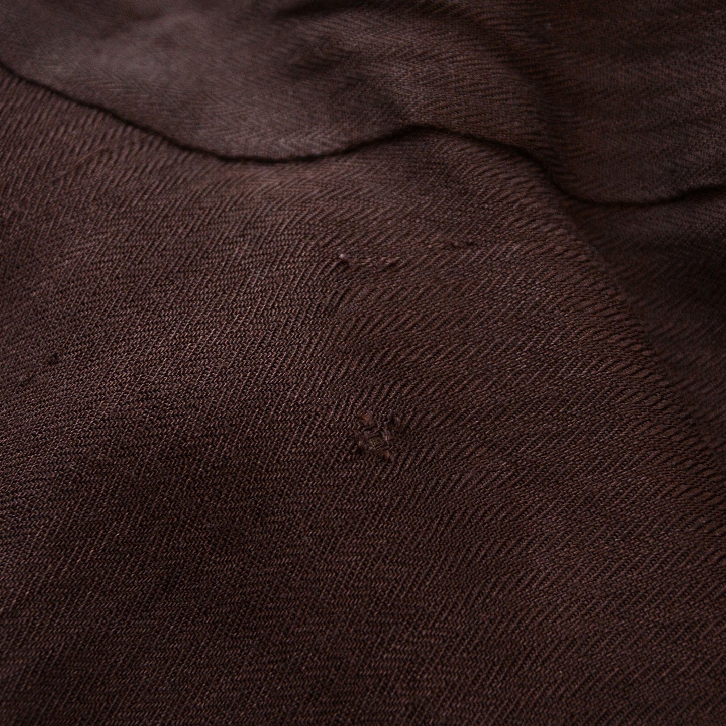 Japanese Vintage Men’s Haori｜Herringbone Kimono Jacket with Stylish Lining｜Showa Era 1970s-80s