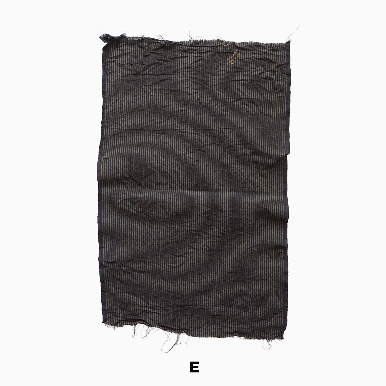 Japanese cotton remnants with natural wear and vintage texture