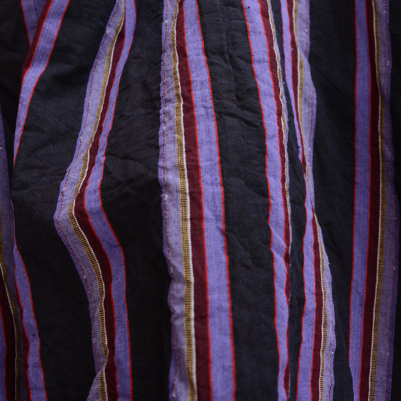 Old Japanese cotton kimono-style work jacket with indigo interior