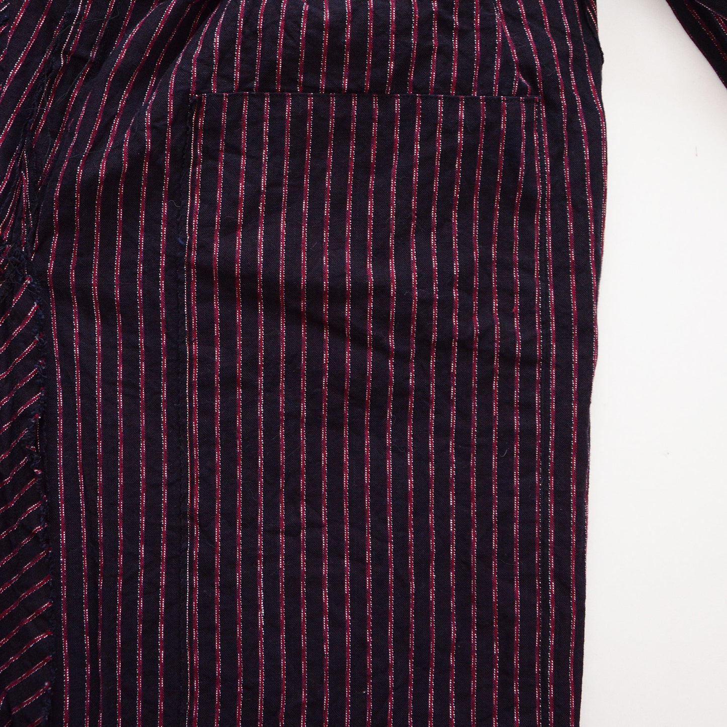 Monpe Pants Noragi Kimono Stripe Pattern Japanese Fabric Vintage