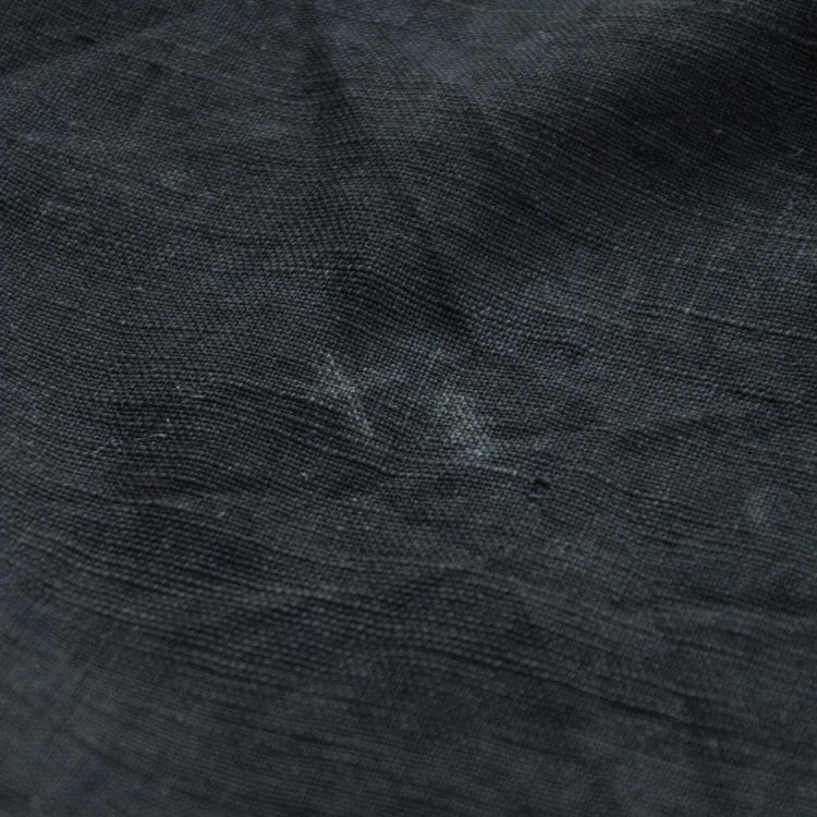 Japanese Fabric Vintage Cotton Black Furoshiki Wrap Cloth