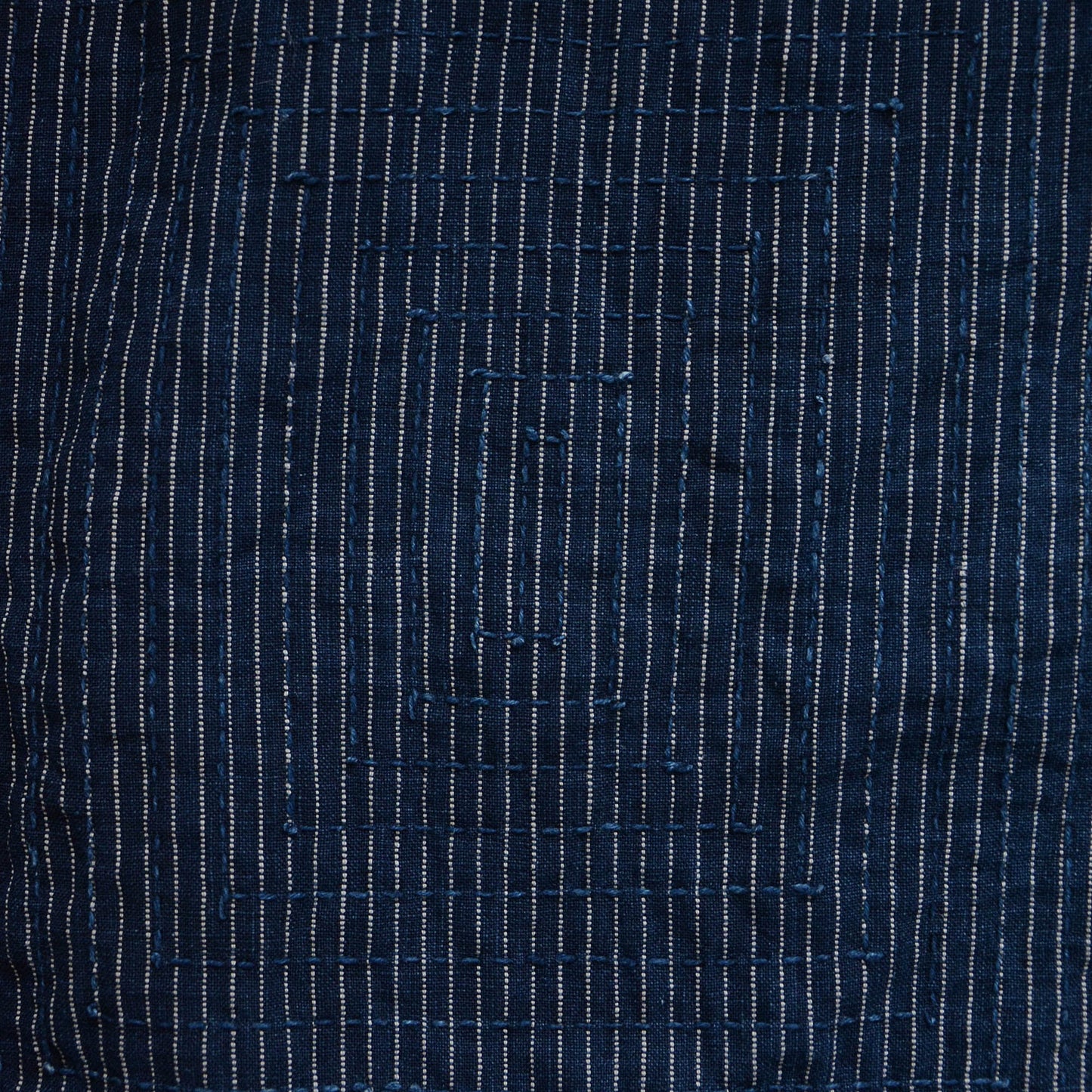 boro sashiko noragi jacket indigo kasuri fabric crazy pattern kimono cotton japan vintage