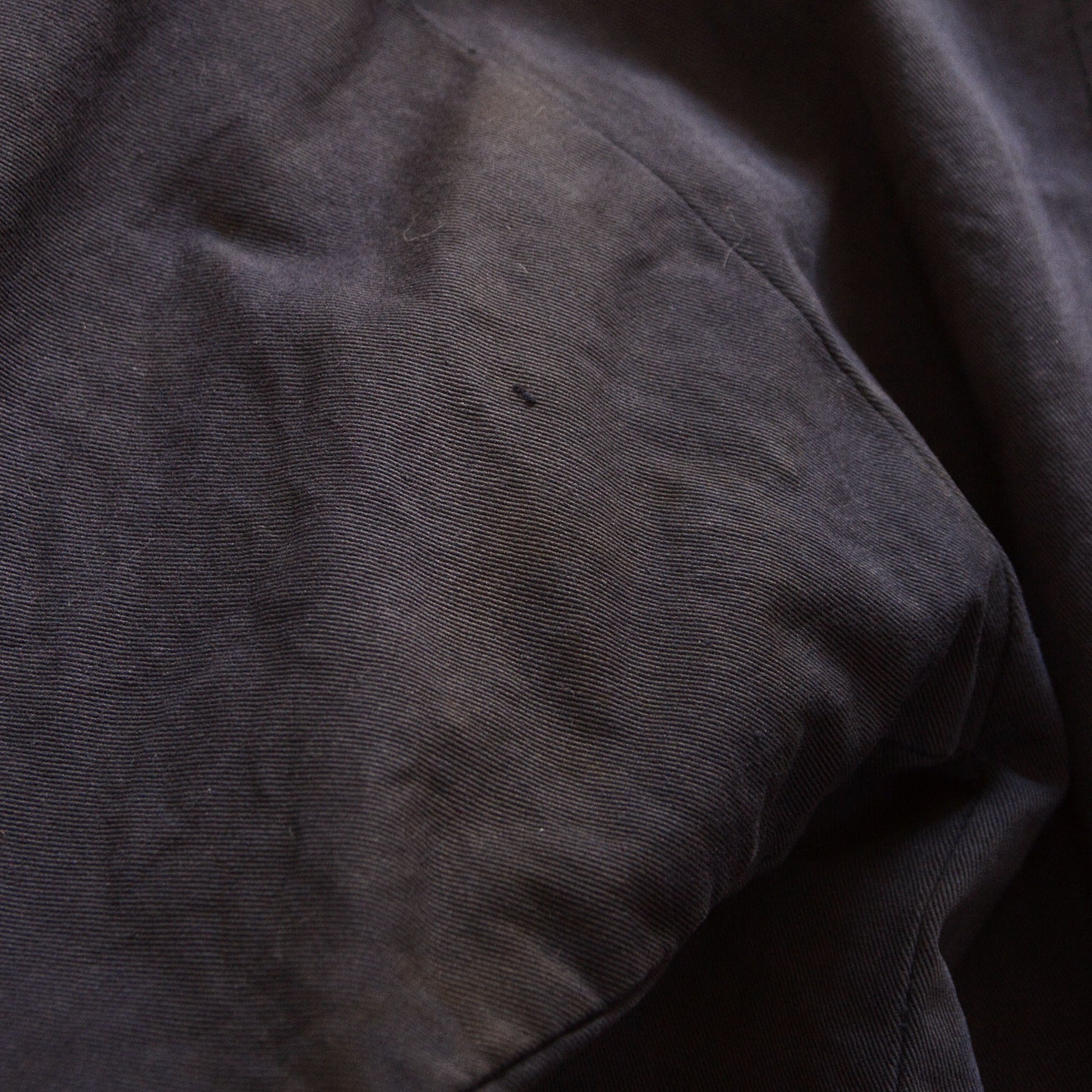 Japanese vintage hanten jacket used by firemen with kanji