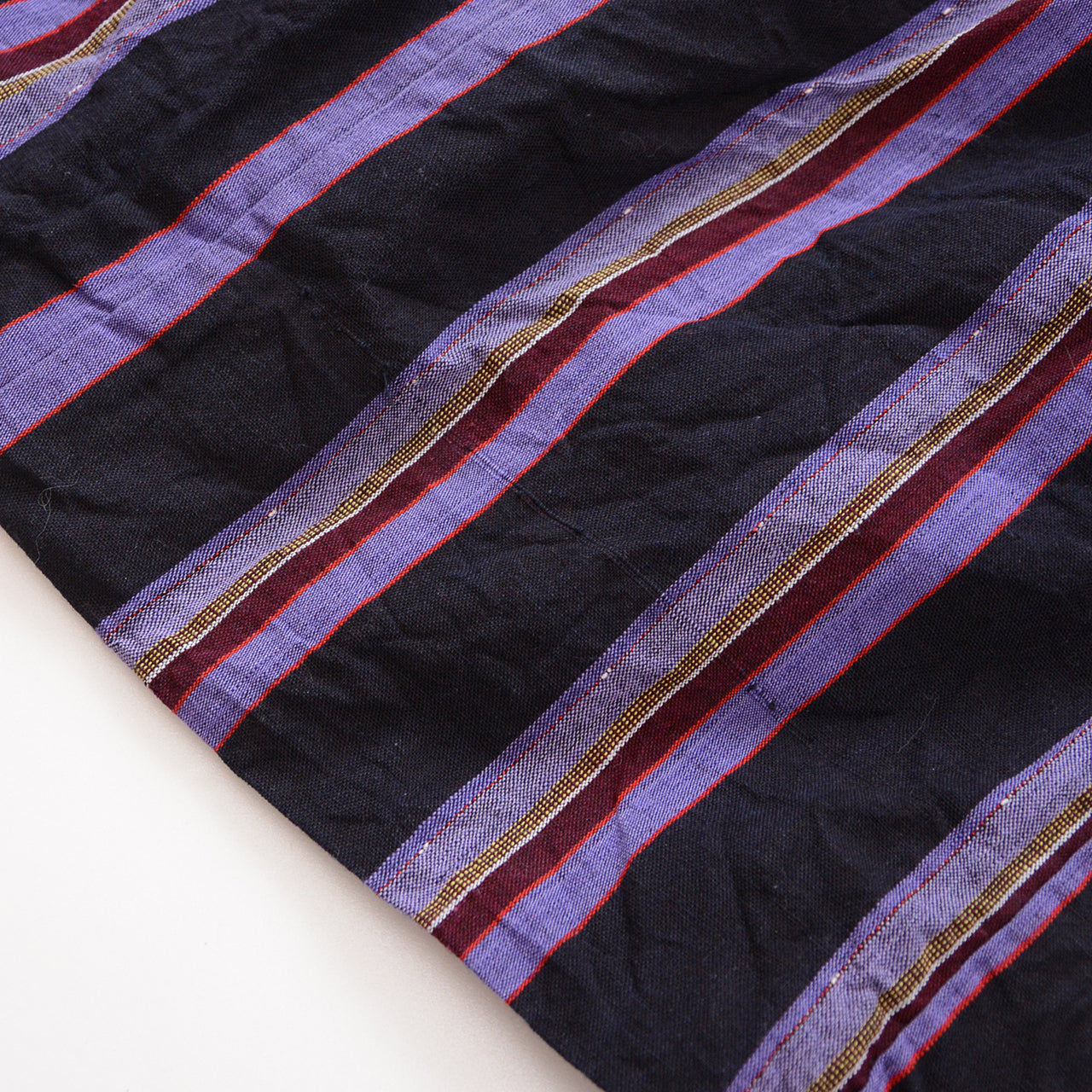 Antique striped noragi coat from Japan’s Showa period