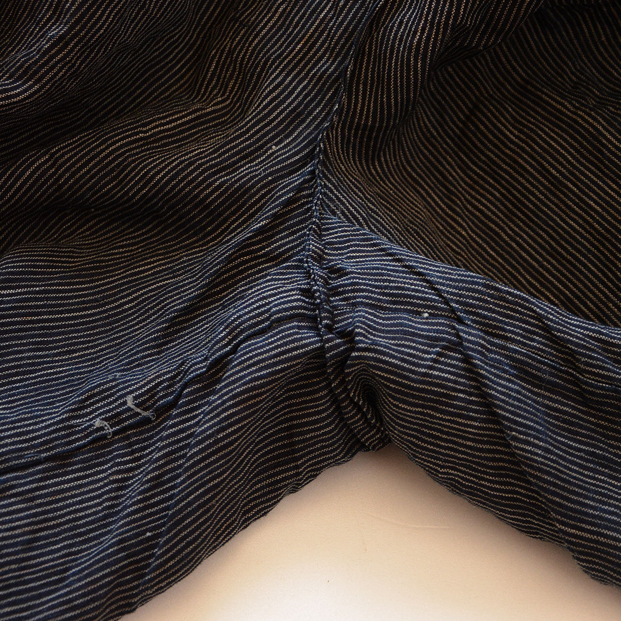 Historical Japanese garment blending function and traditional aesthetics