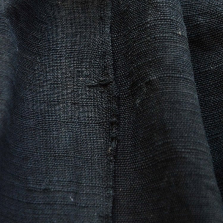 Japanese Fabric Vintage Cotton Black Furoshiki Wrap Cloth