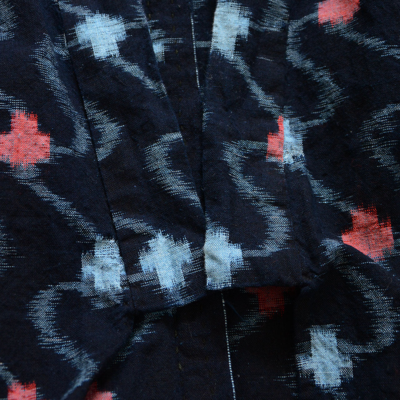 Soft cotton fabric with natural wear