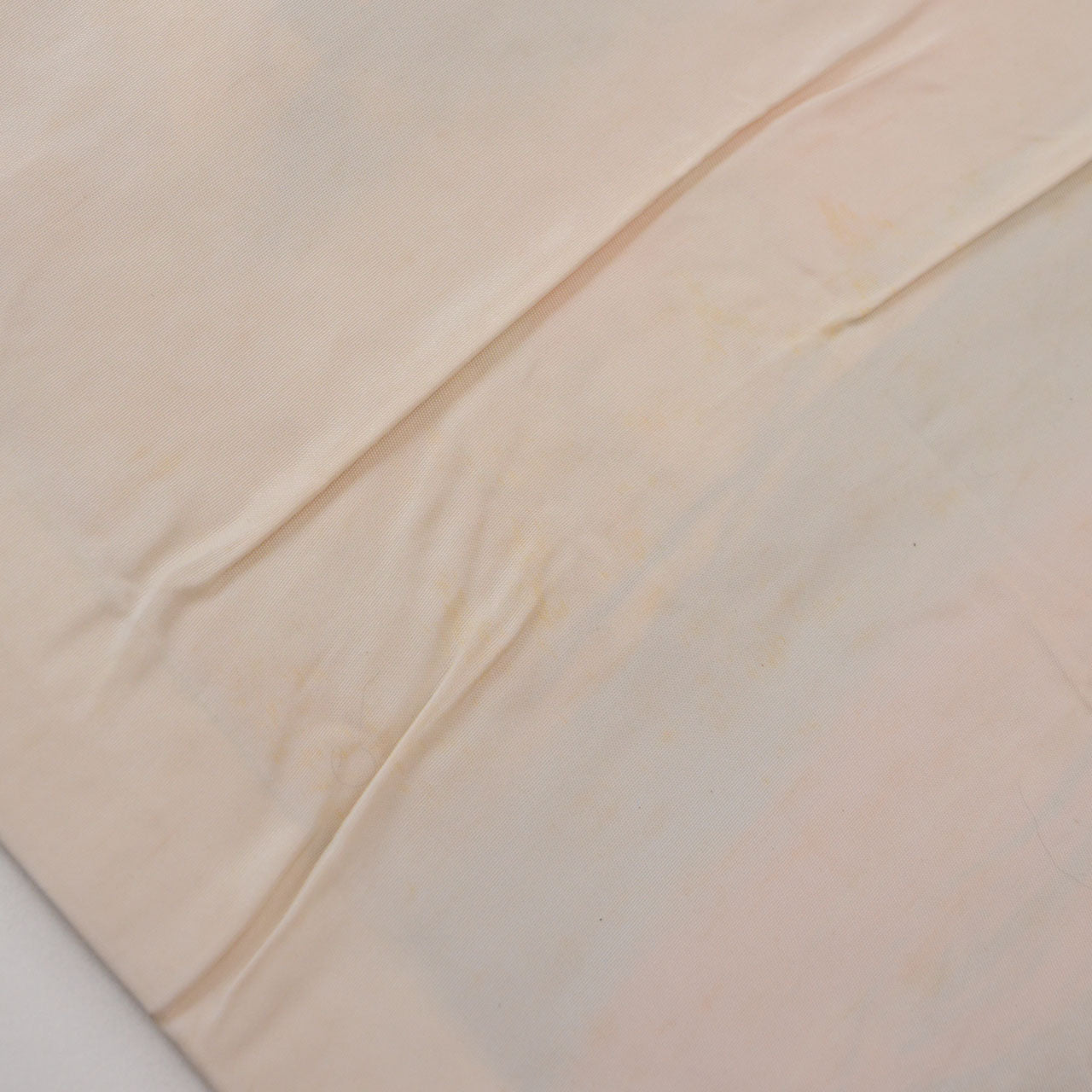 Japanese vintage decorative textile belt with floral motifs and metallic thread weaving