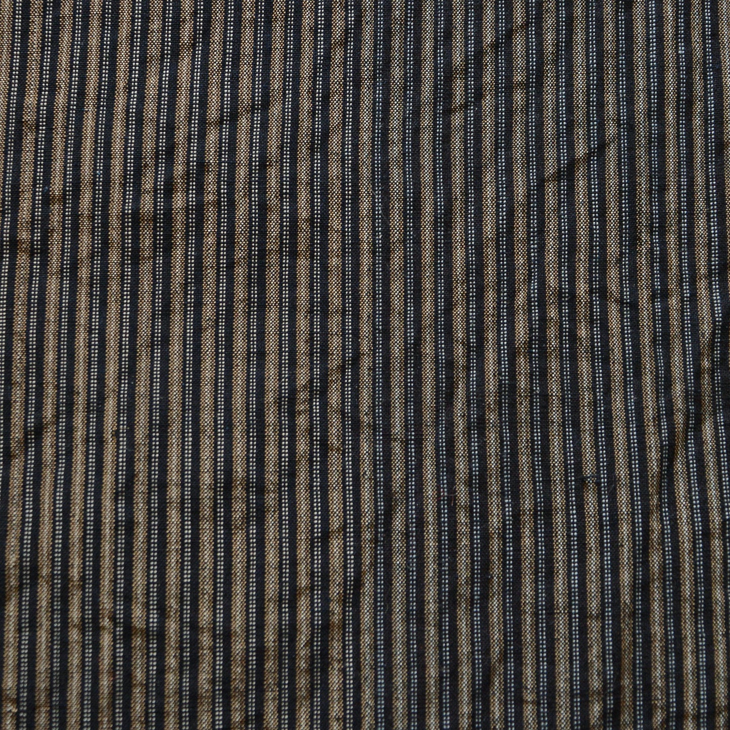 Japanese Fabric Scraps Set Cotton Stripe Pattern Vintage B5