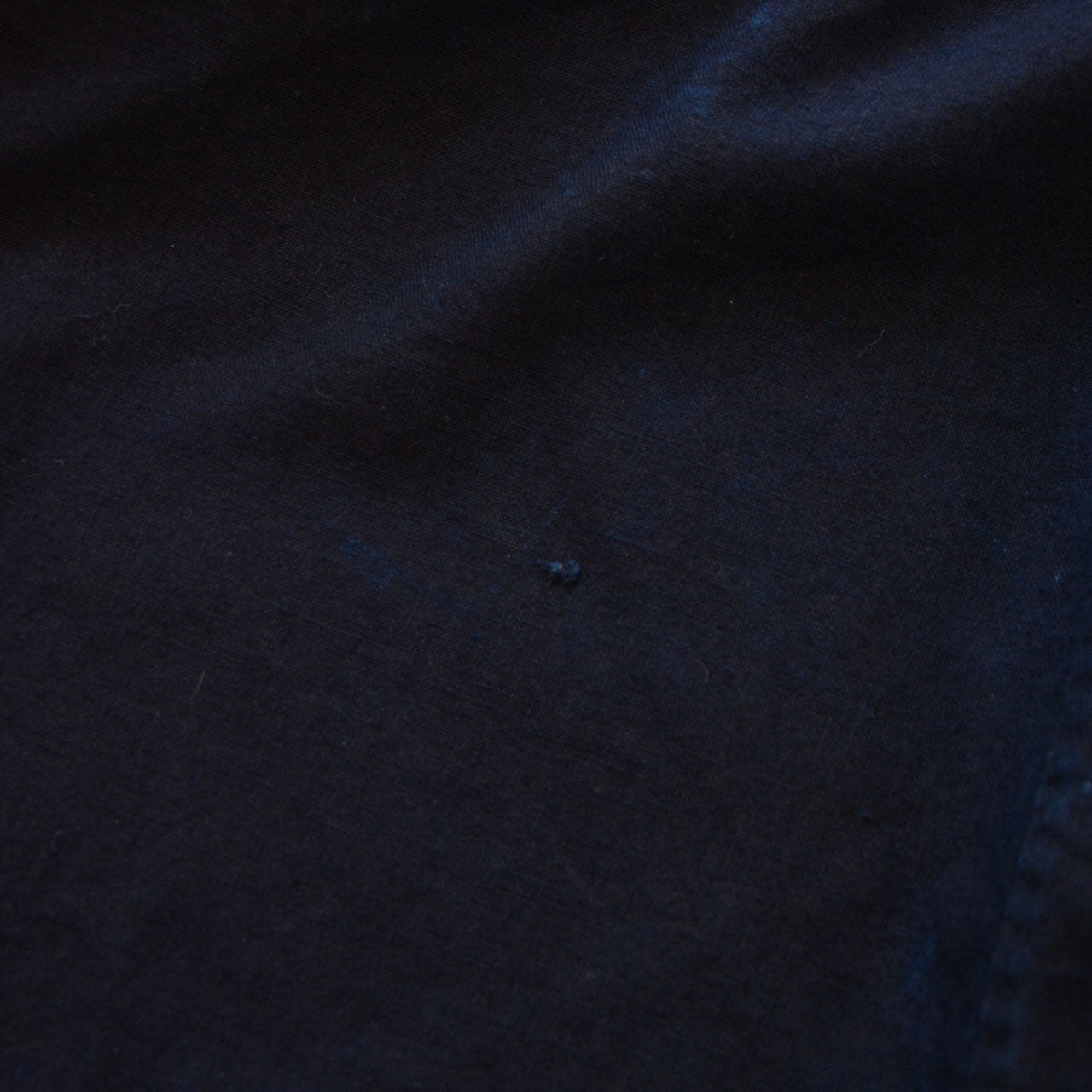 Square Japanese indigo textile for wrapping, interior, or fashion use