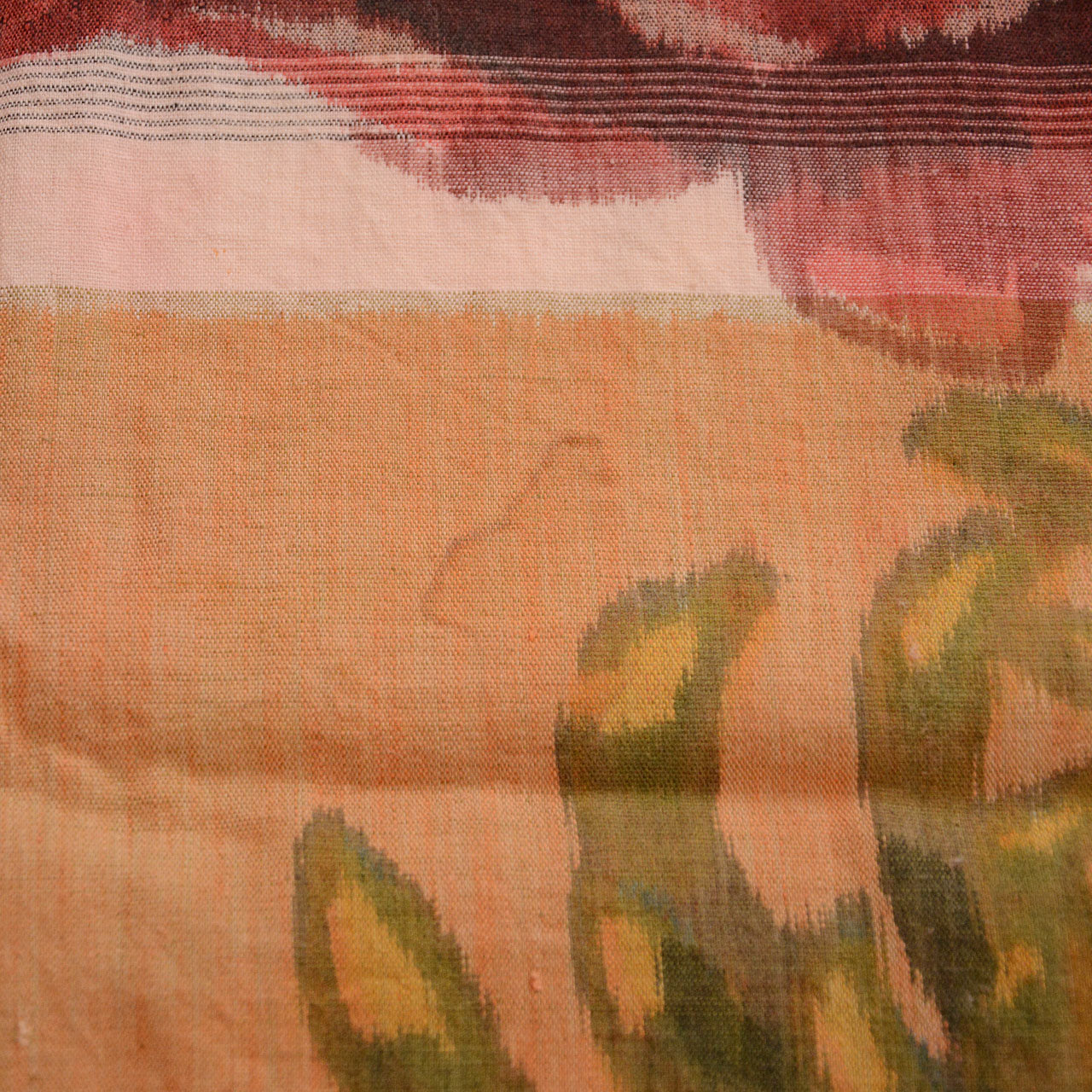 soft aged cotton fabric from mid-20th century Japan