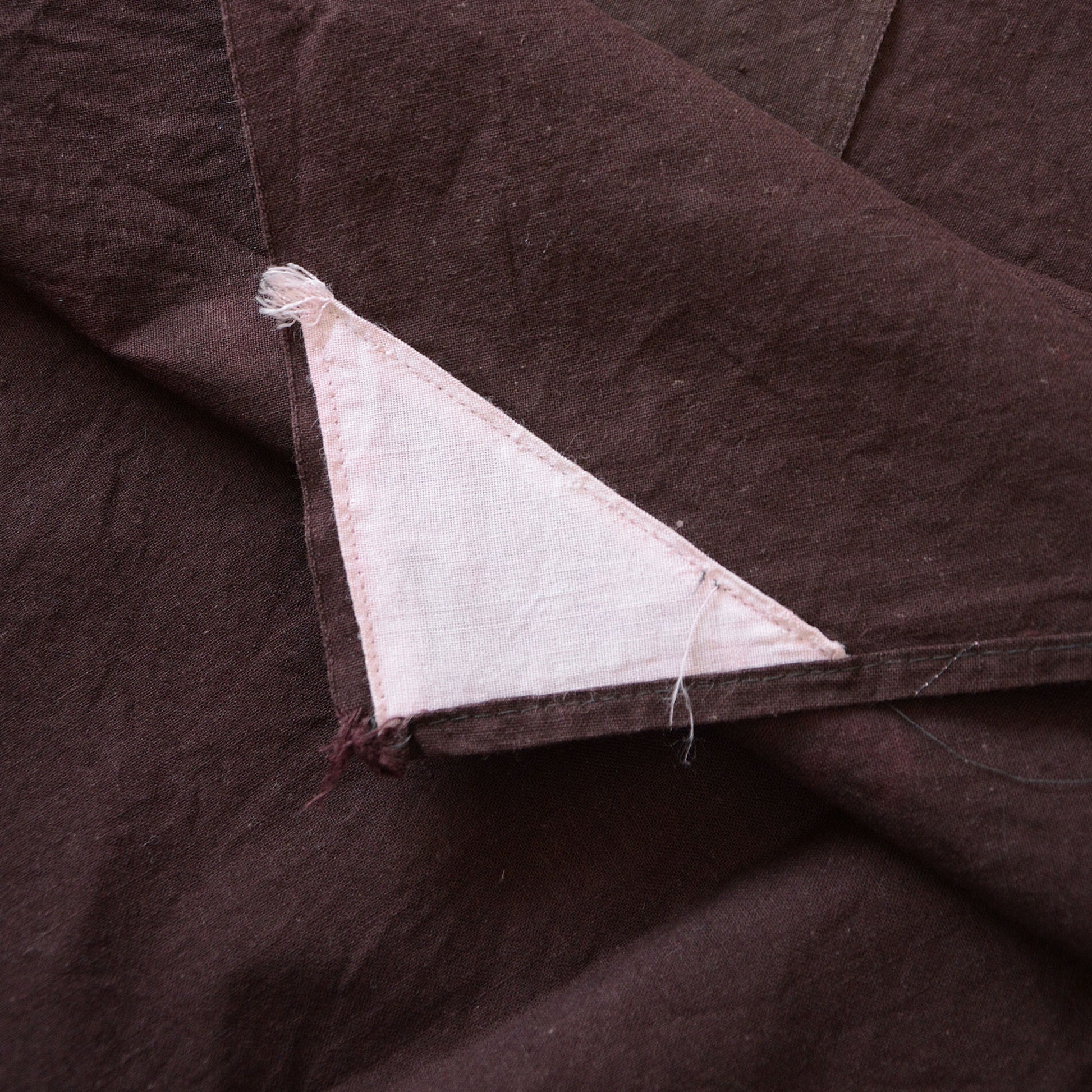 Large vintage Japanese cotton furoshiki with kanji print