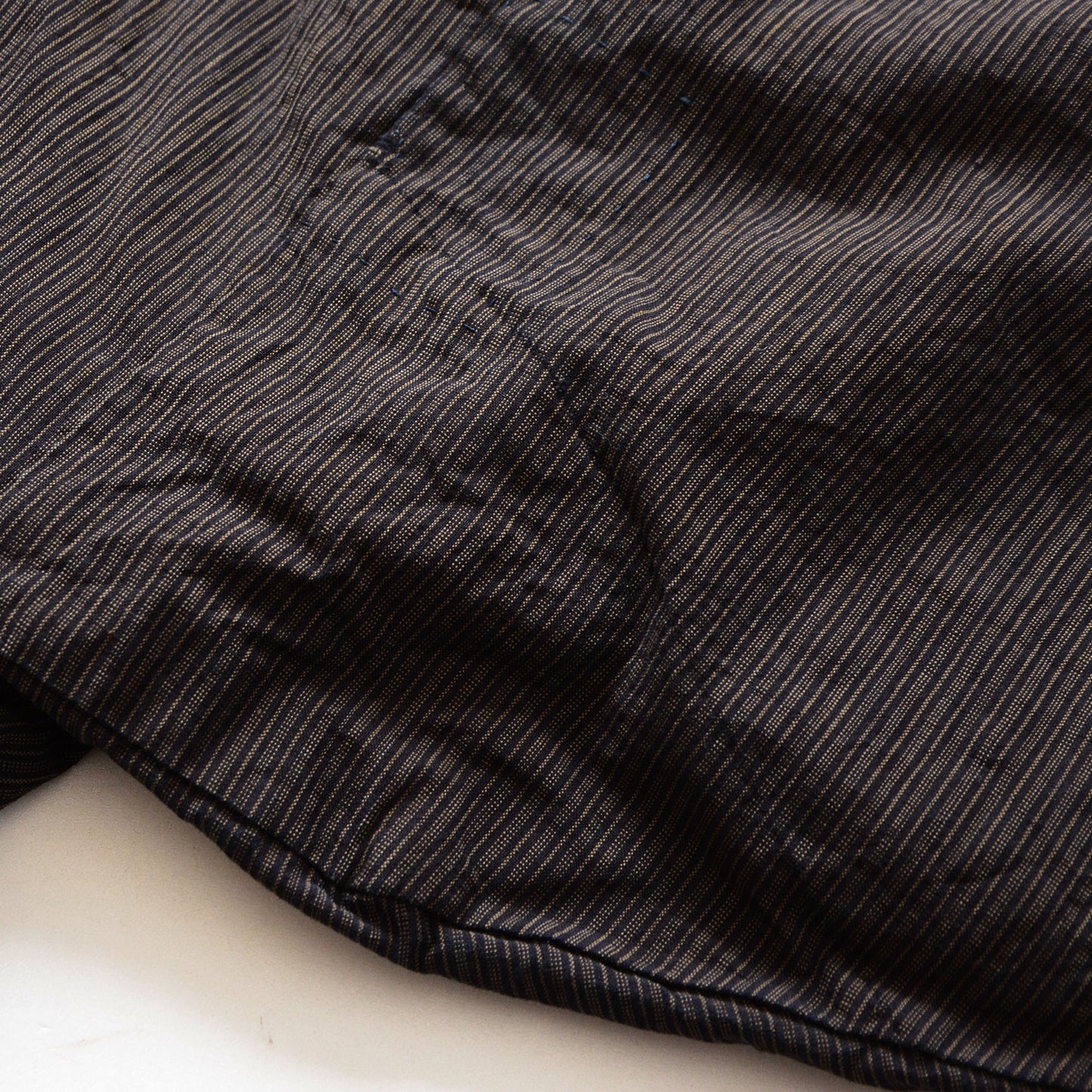 Haori Jacket Men Kimono Japanese Fabric Cotton Vintage Stripe Pattern