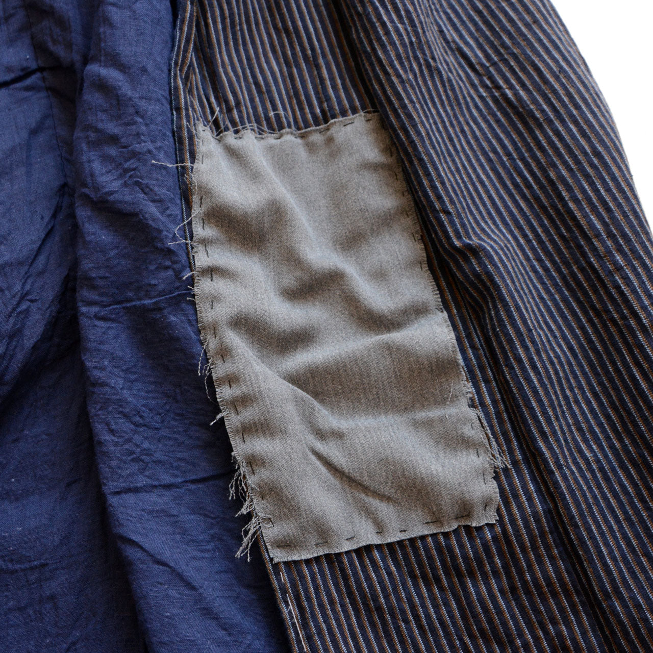 Durable cotton fabric on traditional Japanese kimono