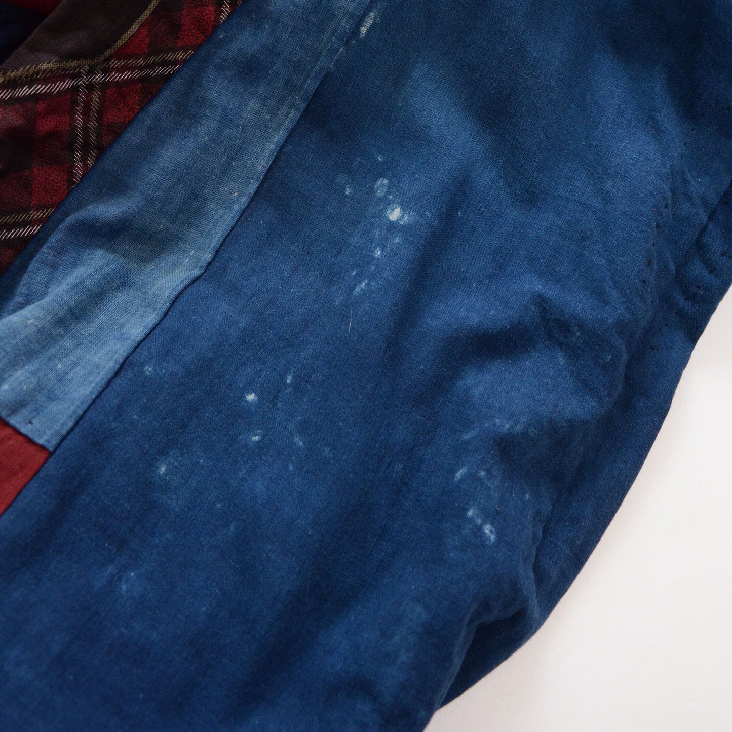 Kimono Robe Women Long Japanese Fabric Vintage Indigo