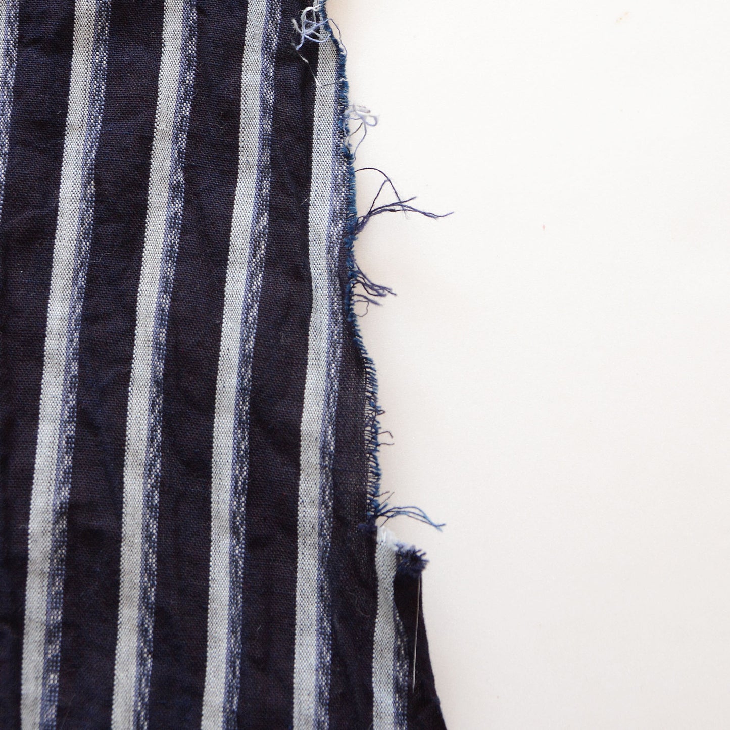 Japanese Fabric Scraps Set Cotton Stripe Pattern Vintage B3