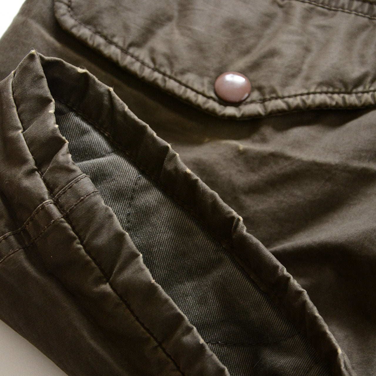 L-size Johnbull quilted parka for winter styling