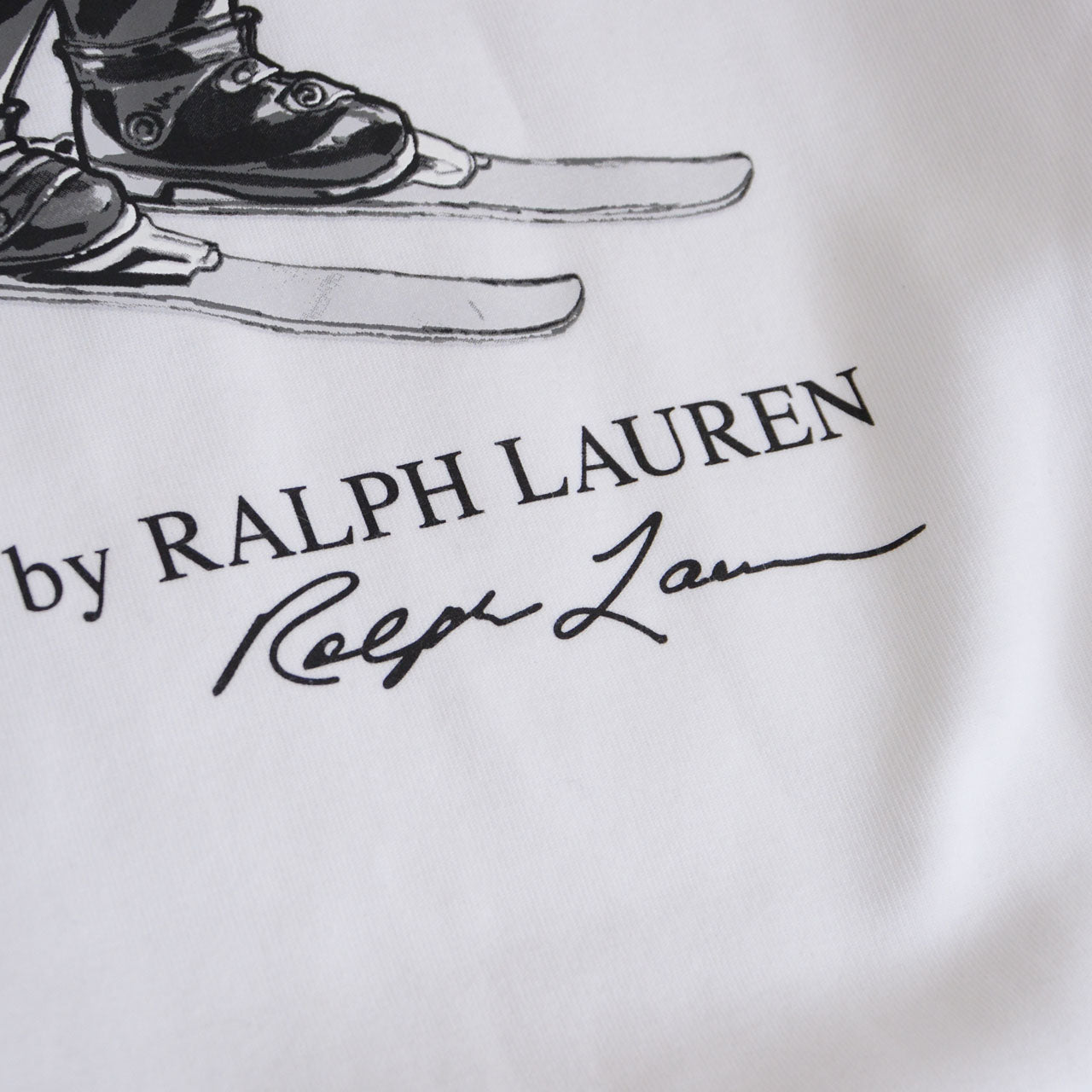 Winter themed polo bear graphic sweatshirt by Ralph Lauren