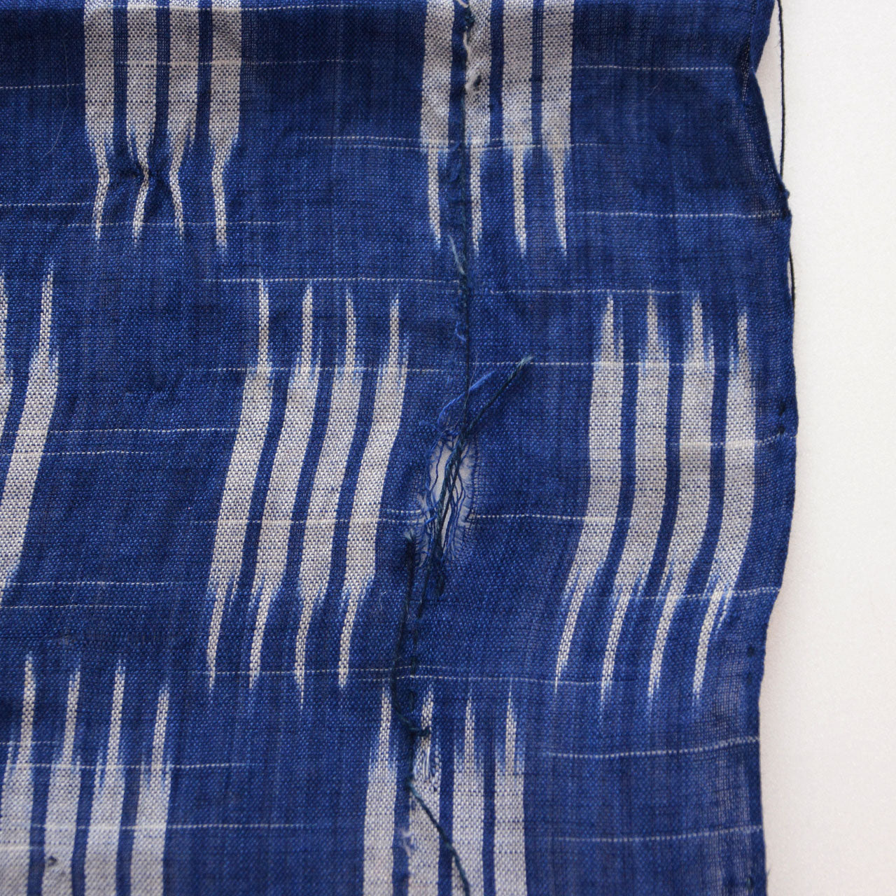 Authentic vintage Japanese kasuri cotton fabric set