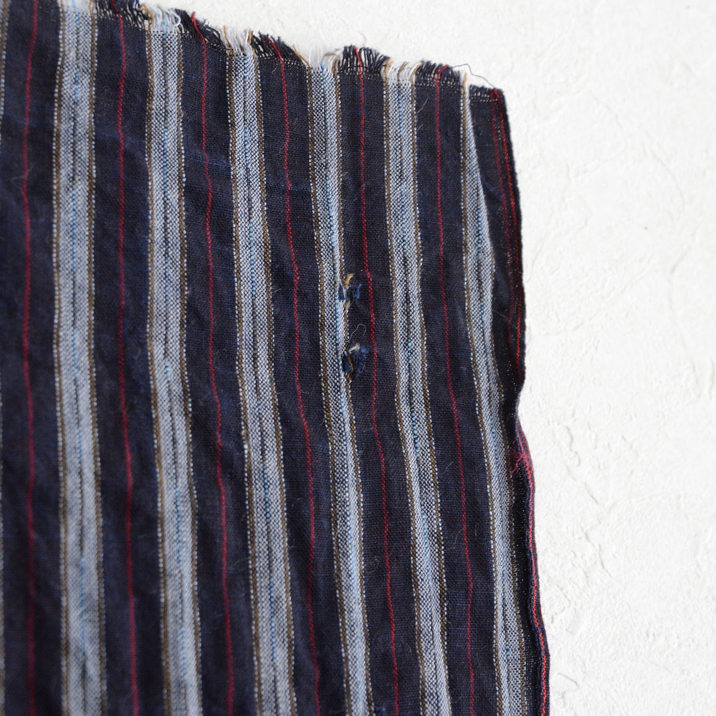 Vintage Japanese Fabric Scraps Set Cotton Stripe Pattern Vintage B12