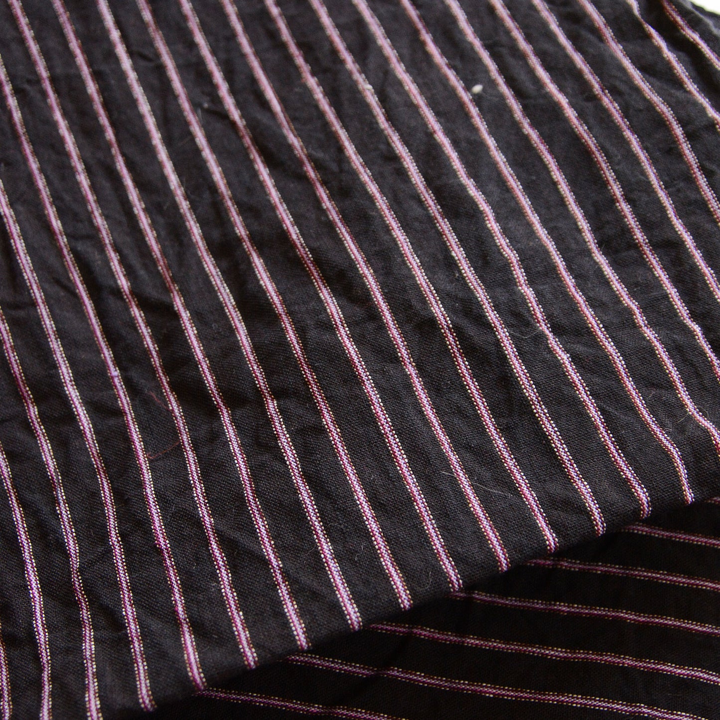 Japanese Fabric Scraps Set Cotton Stripe Pattern Vintage B5