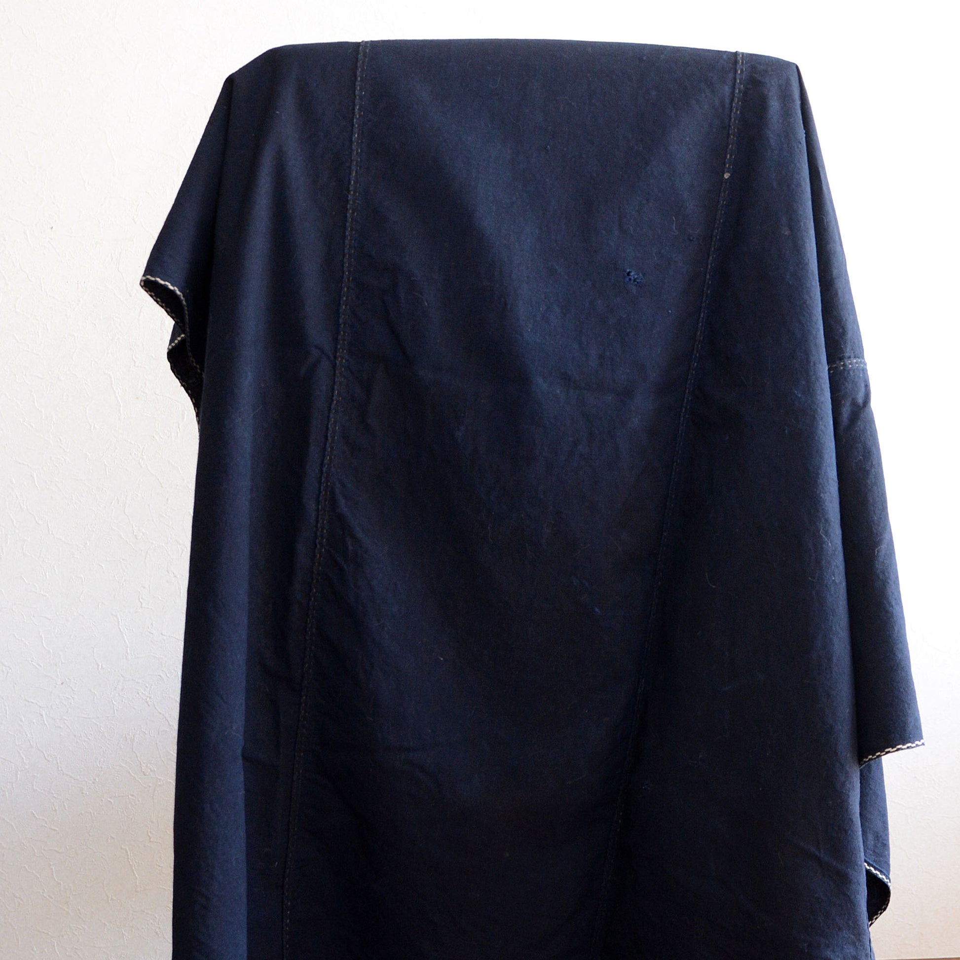 Versatile Japanese cotton Aizome fabric for art and interior decoration