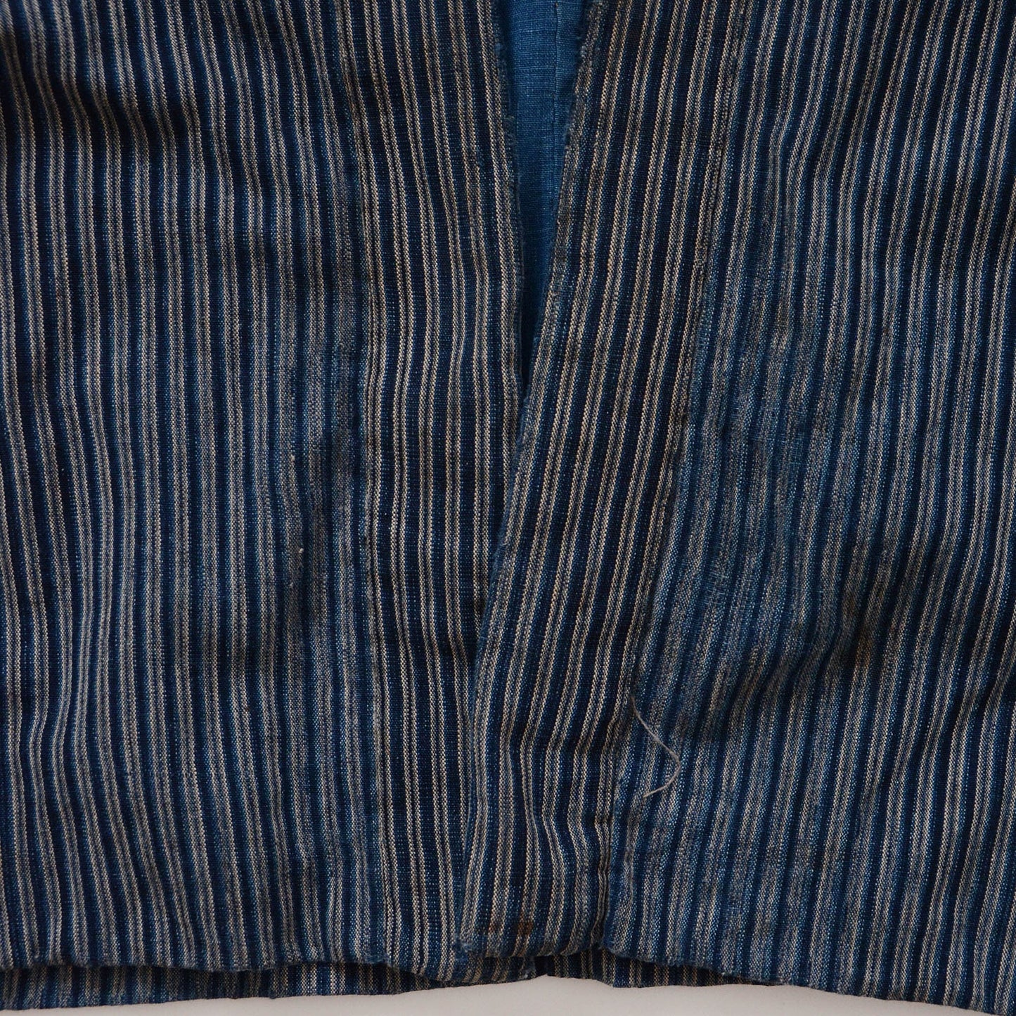 Noragi Jacket Indigo Dyed Kimono Japanese Fabric Cotton Vintage Crazy Pattern