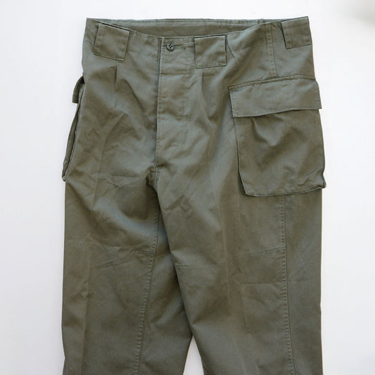 Type 65 Military Work Pants in OD Green with Side Cargo Pockets