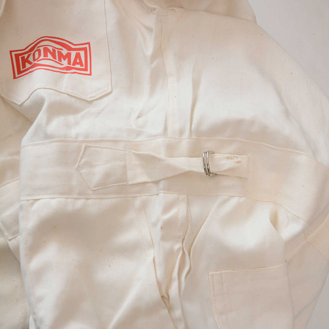 Back Print Comma Harvester Vintage Coverall