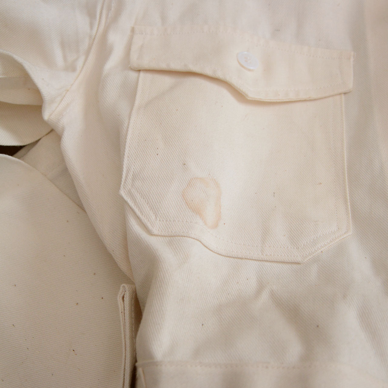 Vintage Japanese Deadstock Workwear with Large Slogan