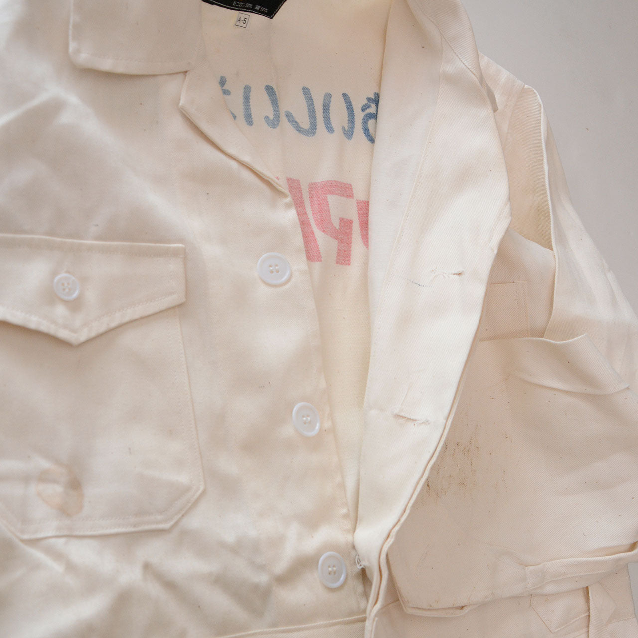 Early 1970s Rare Japanese Mechanic Coveralls