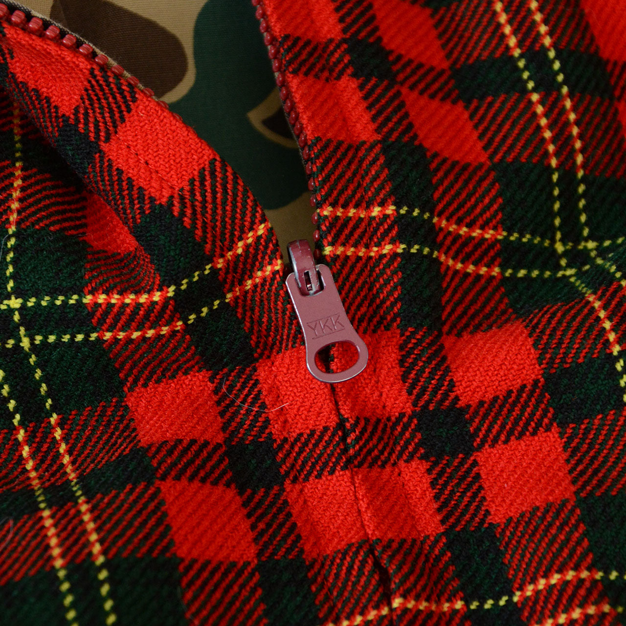 Reversible outerwear inspired by hunting gear