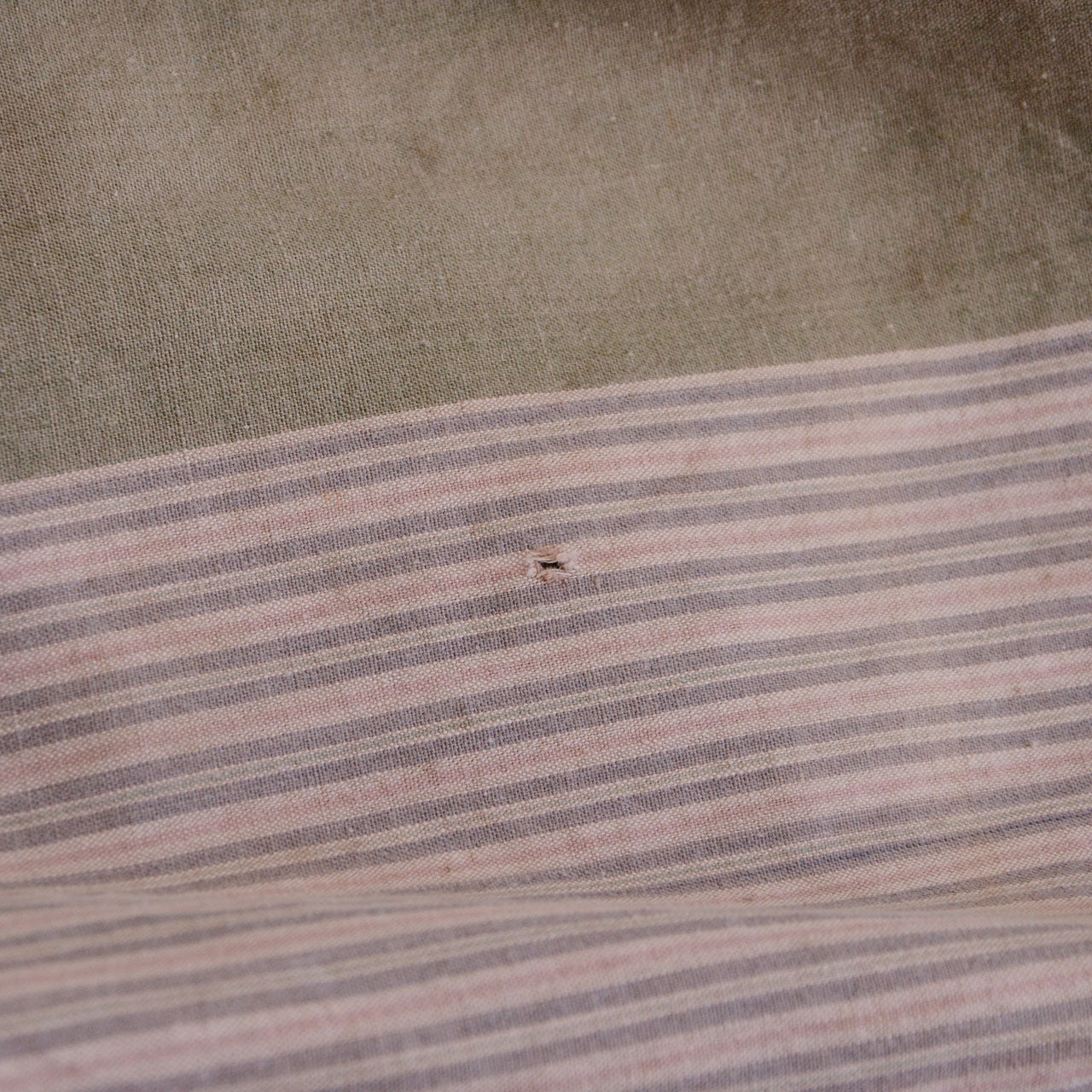 Cotton furoshiki wrapping cloth with striped pattern