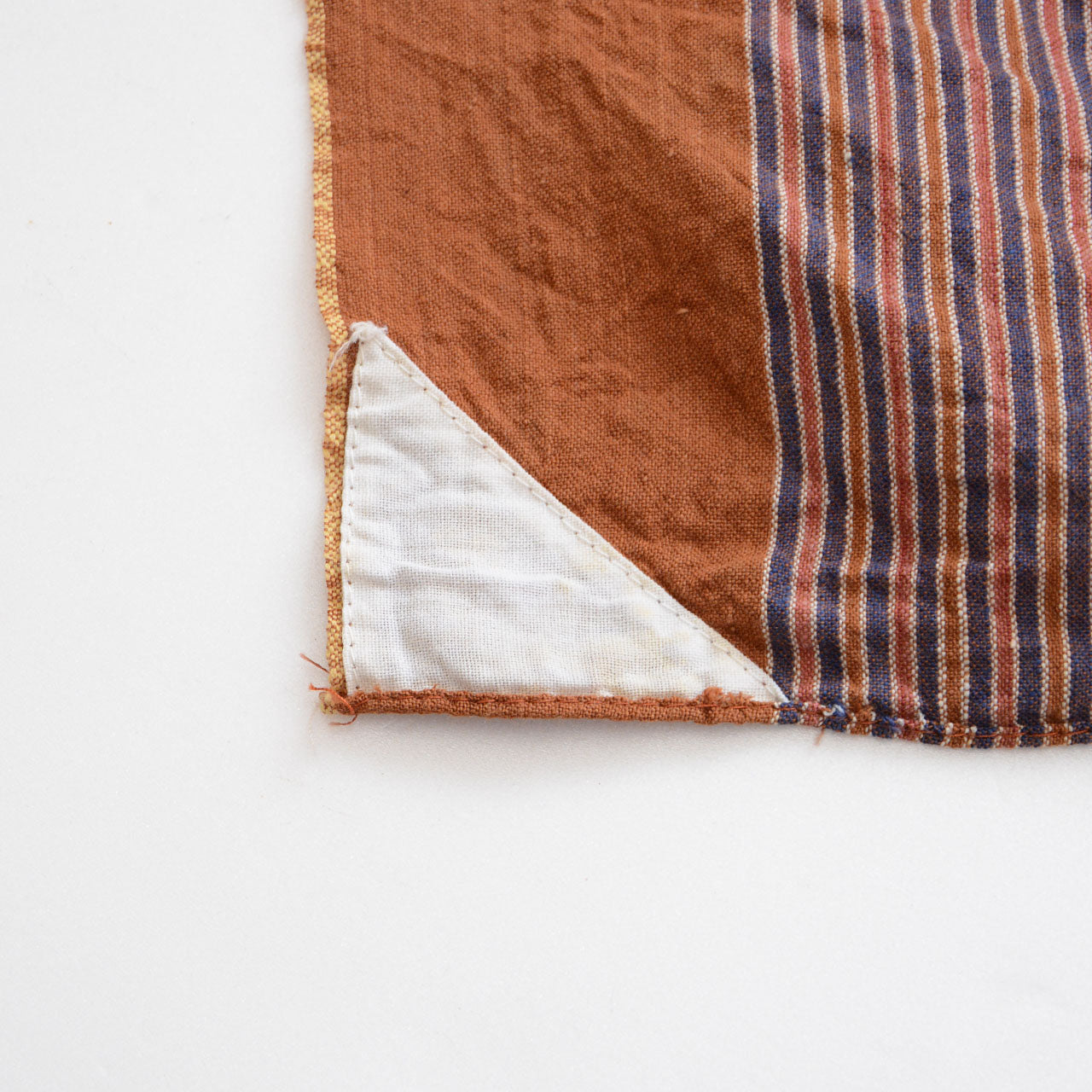 Japanese vintage striped cotton fabric