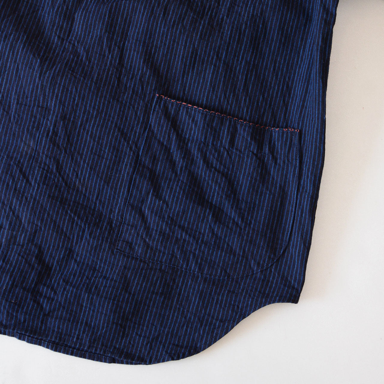 Handcrafted blouse showing the warmth of handmade Japanese clothing