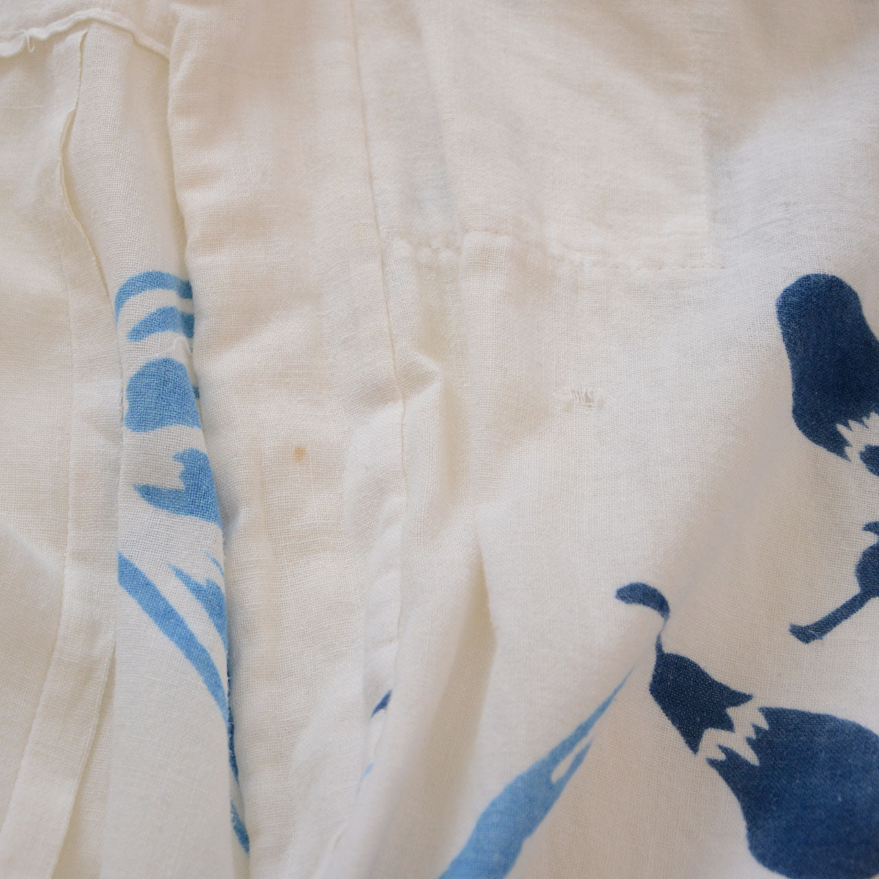 One-of-a-Kind Patchwork Kimono with Tsugihagi Details