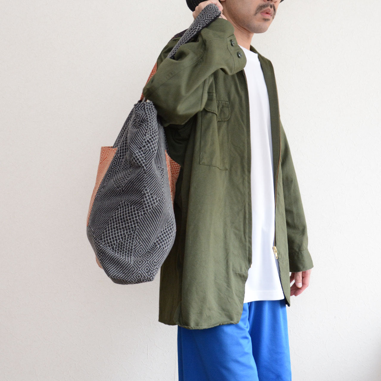 One-of-a-kind handcrafted Japanese tote