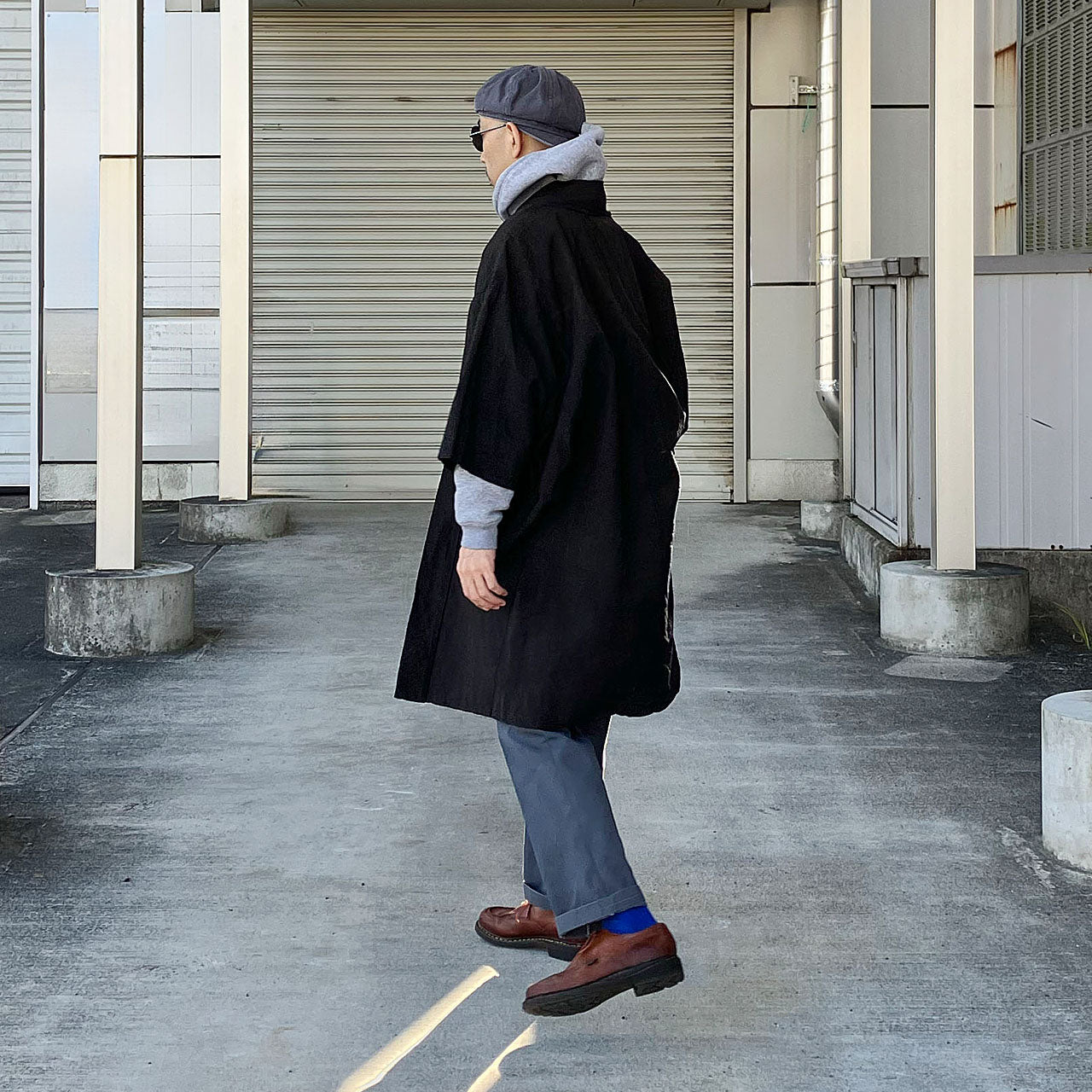 Stylish men’s haori jacket with classic Japanese design