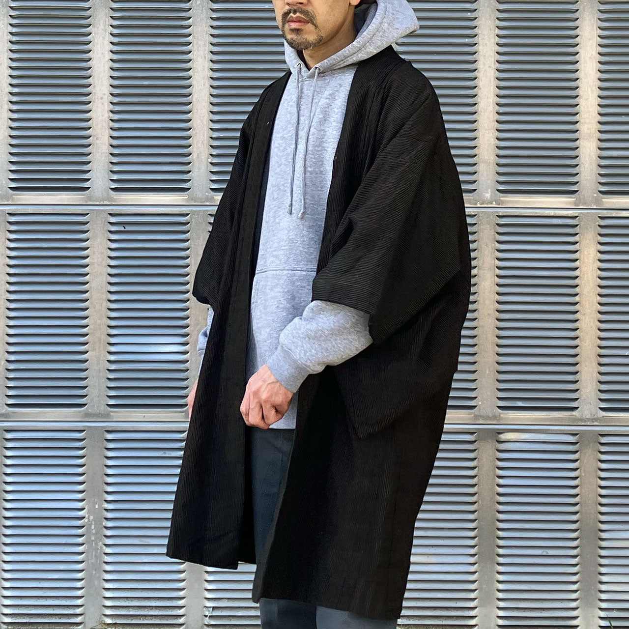 Durable vintage haori made with traditional Japanese techniques